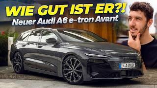 NEUER Audi A6 etron Avant (2025) im TEST  | Dominik Fisch