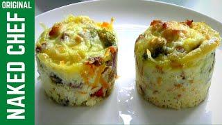 How to make EGG MUFFINS | Breakfast recipe | Omelette