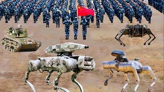 中国无人武器装备如何？赶超欧美武统必备！解放军多型无人作战系统大显国威/Catching up with Eu & US! PLA unveils multiple unmanned weapons