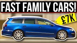 10 CHEAP & FAST Family Cars For Under £10,000! *PRACTICAL & FUN*