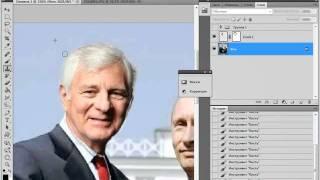 Фотомонтаж: Замена лица в Photoshop CS5