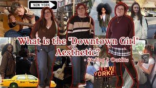 What is the Downtown Girl Aesthetic? + Styling 4 Outfits | Kayla Marie