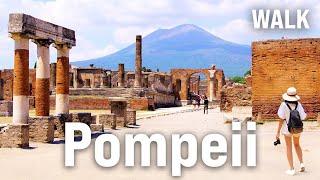 POMPEII, Italy 4K Walking Tour | UNESCO World Heritage with Captions [4K Ultra HD/60fps]