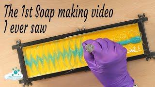 The 1st cold process soap video I ever watched, let's make the soap.