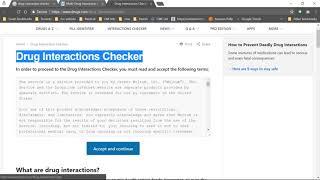 Drug Interaction Checkers: Tutorial on Using Online Tools