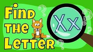 Alphabet Games | Find the Letter X