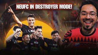 Northeast United in DESTROYER MODE!  NEUFC vs East Bengal 4-0