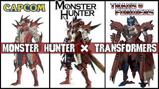 Sneak peek: Liolaeus (Rathalos) Prime (Monster Hunter x Transformers)