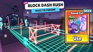NEW MAP "BLOCK DASH RUSH" | STUMBLE GUYS 0.78 UPDATE