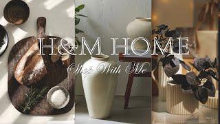 || H&M Home Shop With Me & Mini Haul || Budget Friendly Designer Dupes || 2024 Trendy Decor ||