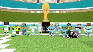 Football 2024 : Real Madrid vs Manchester City (Minecraft Animation)