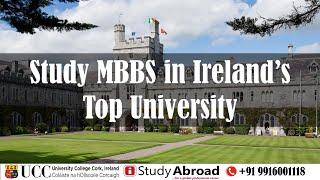 Medicine at UCC - Ireland's Top University  - Study in Ireland - iStudyAbroad