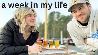 A WEEK IN MY LIFE | what I've been up to, growing my business + a sweet little date night