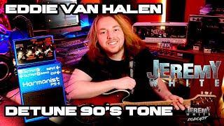 How to get Eddie Van Halen Wet/Dry/Wet 90's Guitar Tone with BOSS PS6 and Palmer Speaker Simulator