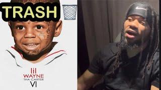 LIL WAYNE THA CARTER 6 ALBUM TRASH ️ DID LIL WAYNE FALL OFF?