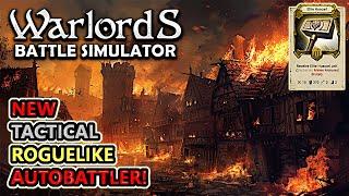 ELITE Huscarl Are ELITE! This NEW Roguelike Punishes Your Tactics! | Warlords Battle Simulator