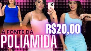 ACHEI NO BRÁS - R$20,00 FONTE DAS POLIAMIDA DE QUALIDADE COM VESTIDOS BLUSAS E BODY COM MELHOR PREÇO