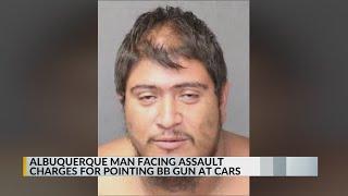 Albuquerque man accused of pointing BB guns at passing cars