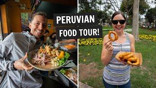 The ULTIMATE Peruvian FOOD TOUR  in Lima (14+ dishes!)