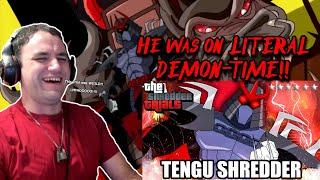 RickWa Reacts to "The Demonic Trial of The Tengu Shredder" [By: Cj Dachamp]