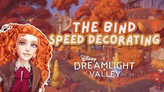 THE BIND SPEED DECORATING   // Storybook Vale // Disney Dreamlight Valley // Speed Decorating