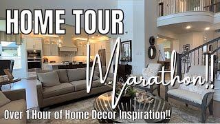 Model Home Tour Marathon : Over 1 Hour of Home Decor Inspiration