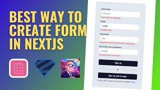 Create Form and Validation With Shadcn UI | NextJs 13