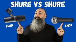 Shure SM58 Vs Shure SM7B [Sound Test & Comparison]