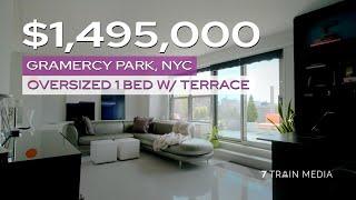 $1,495,000 | Luxury Gramercy Park Oversized Apartment Tour, NYC