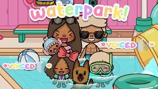 Family Trip To The *WATERPARK!*  || voiced  || Toca Life World Roleplay 