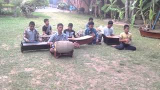 ASKBB`s rehearing Khmer traditional music(pin peat)