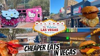 I ate at Hello Kitty Cafe, Luke's Lobster, Shake Shack and Top Round in Las Vegas