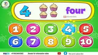 Coun 1 To 10 Number | One To Ten Number, Number Rhymes