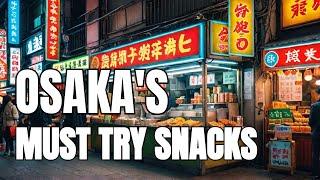 Eat Like a Local in Osaka 20 MUST-TRY Street Snacks