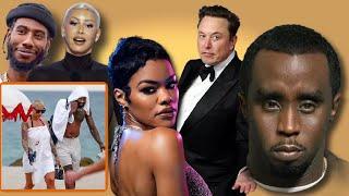 Diddy on SUICDE WATCH, Was Iman cheating on Teyana with Amber Rose, Secret Service probing Elon Musk