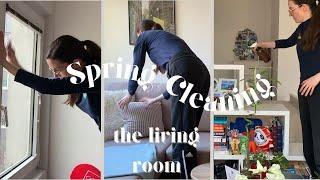 SPRING REFRESH l Deep Cleaning the living area