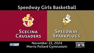 Speedway Girls Basketball vs Scecina