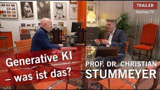 Generative Künstliche Intelligenz (KI) - was ist das? Prof. Stummeyer im TV-Interview