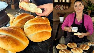 Pan Telera para Tortas en Horno de Leña - La Herencia de las Viudas