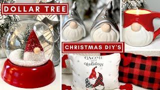 DOLLAR TREE CHRISTMAS DIY's | Christmas Gnome Decor | Christmas Crafts | Life of Style Blog