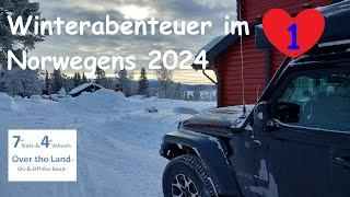 Winterabenteuer im Herzen Norwegens 2024, Episode 1: Mit Farbe ins Langlaufparadies