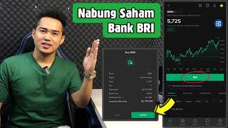 Cara Menabung Saham Bank BRI | Untuk Pemula