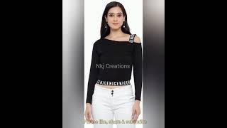 Most Stylish Crop Tops  Nkj Creations | #Shorts