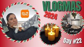 Vlogmas Day #22 Τι Δώρα πήραμε στους δικούς μας από TEMU! (Temu Haul) | Nancy Stergiou