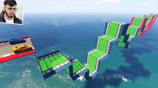 My Subscriber Made This 00.0099% Impossible Parkour Race And Challenged Me in GTA 5!