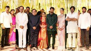 Brahmanandam son Siddharth Marriage: Tollywood Heros & Celebrities Exclusive Visuals | Tag Telugu