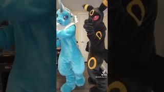 Pokemon Fursuits? #furry #fursuit #pokemon #pokemonfursuit #vaporeon #umbreon #furrys