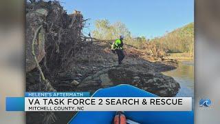 Virginia Task Force 2 continues rescue efforts in N.C.