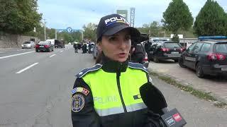 Acțiune de tip Blitz în care au fost implicați polițiștii rutieri pe DN6