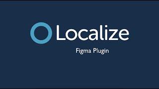 Localize Figma Plugin